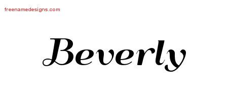 beverly Archives - Free Name Designs