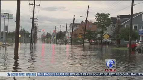 Storms, heavy rains and flooding in North Wildwood - 6abc Philadelphia