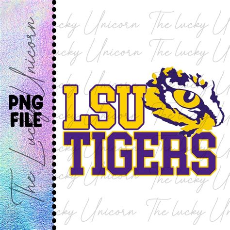 Lsu Tiger Eye SVG | tigersvg.com