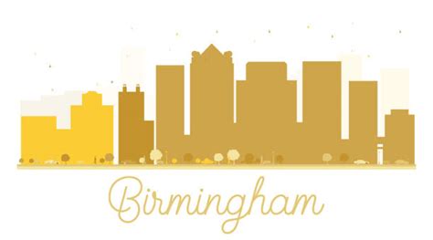 Birmingham Alabama Skyline Silhouette Stock Photos, Pictures & Royalty ...