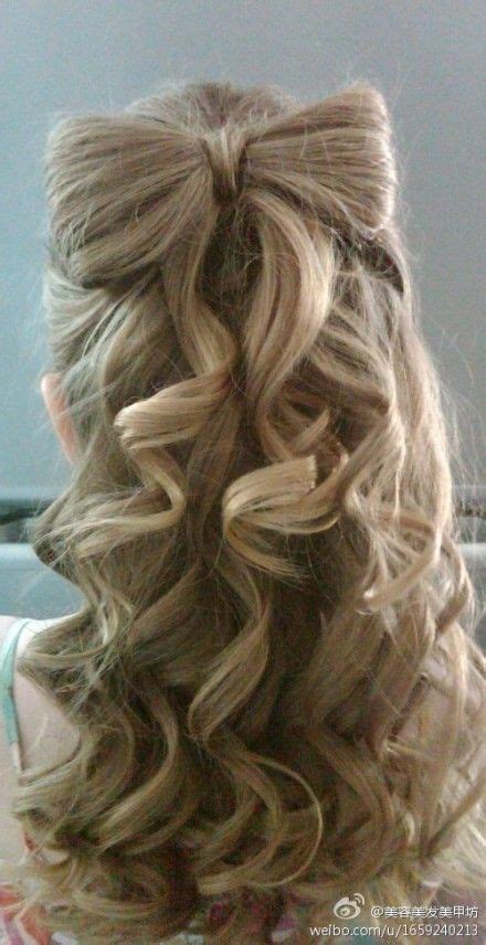 bow & ribbons | Hair styles, Long hair styles, Girly hairstyles