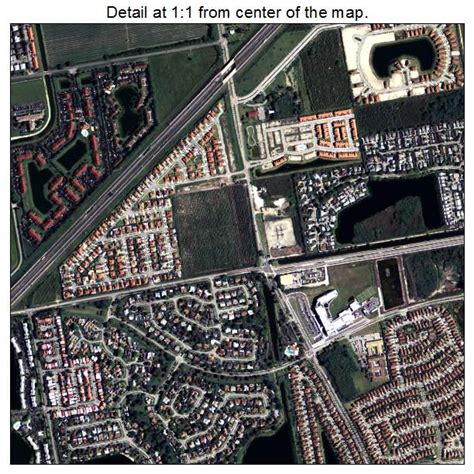 Aerial Photography Map of Homestead, FL Florida