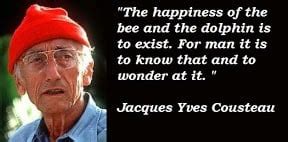 From Jacques Cousteau Quotes. QuotesGram