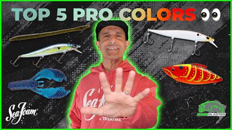 TOP 5 BAIT COLORS PROS USE! Top 5 in bass fishing - Ep 23 - YouTube