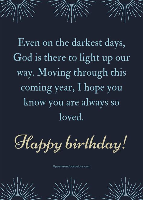 80+ Holy Christian Birthday Wishes And Blessings From Scripture | Poems ...