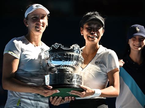 Hsieh Su-Wei, Elise Mertens Claim Australian Open Women's Doubles Title ...