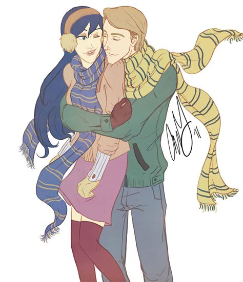 Cedric and Cho by AniPokie on DeviantArt