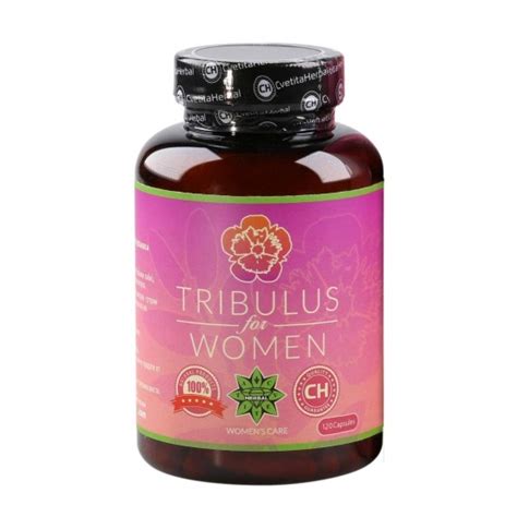 Tribulus for Women Cvetita Herbal 120 capsules | Booster Testosterone