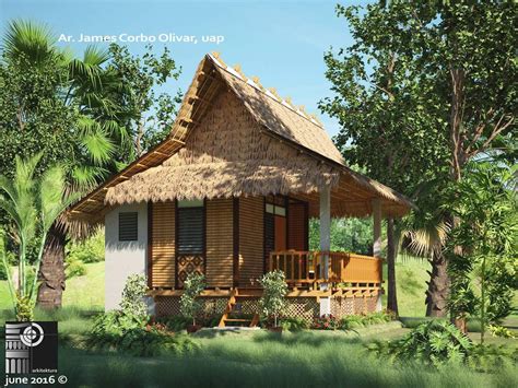 Bahay Kubo Nativehouse Bahay Kubo Hut House Bamboo House Design ...