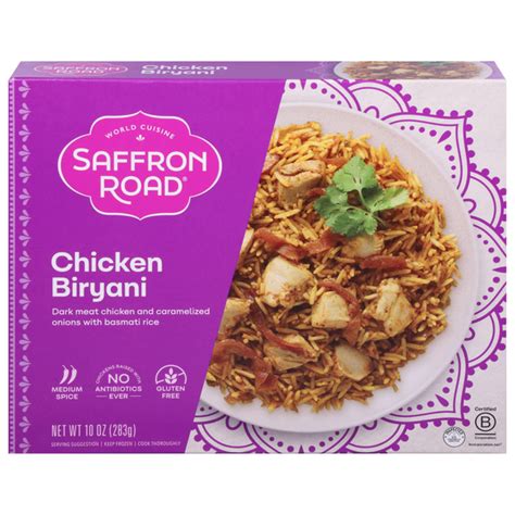 Save on Saffron Road Chicken Biryani with Basmati Rice No Antibiotics ...