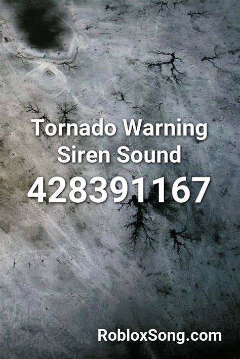 Tornado Warning Siren Sound Roblox ID - Roblox music codes | Roblox, Tyler the creator, Songs