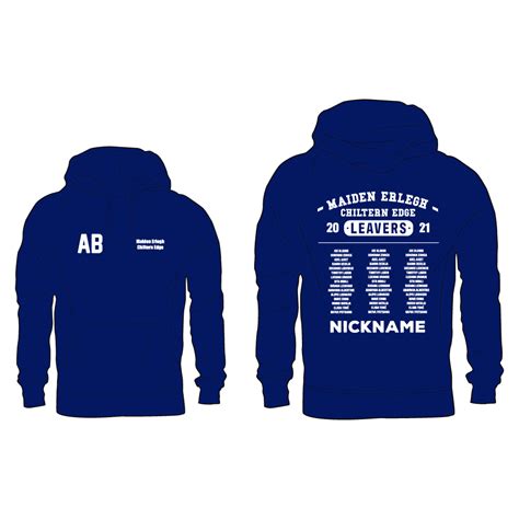 Maiden Erlegh 2021 Leavers Hoodie | My School Hoodie