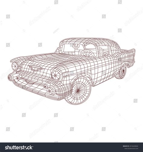 Old Classic Car Logo Vector Illustration Stock Vector (Royalty Free ...