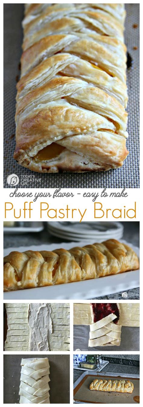 Puff Pastry Braid Fruit Filled - Today's Creative Life