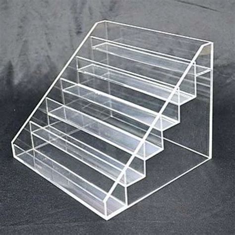 Transperant Free Standing Unit Custom Acrylic Display Stands, For Mall ...