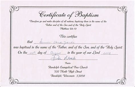 Free Baby Dedication Certificate Printable - Free Printable