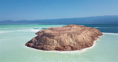 Lac Assal - Salt Lake, Djibouti East Africa Stock Video - Video of ...