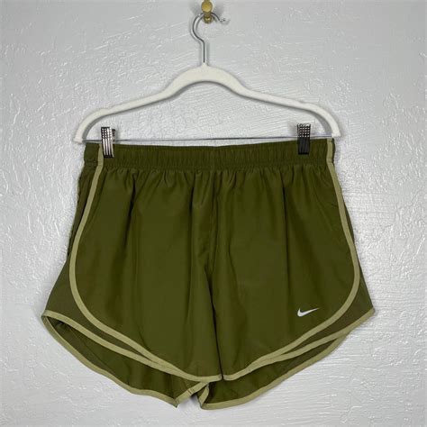 Nike Size XL Olive Green Tempo Shorts Lined,... - Depop