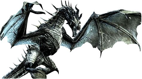 Elder Scrolls Skyrim Dragon PNG transparente - StickPNG