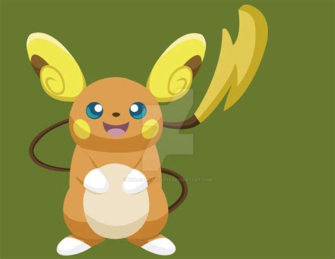 Raichu Alola Form by YueJeanCarlos19 on DeviantArt