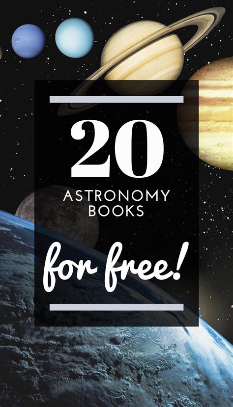 More than 20 Astronomy Books that you can read for free and download in ...