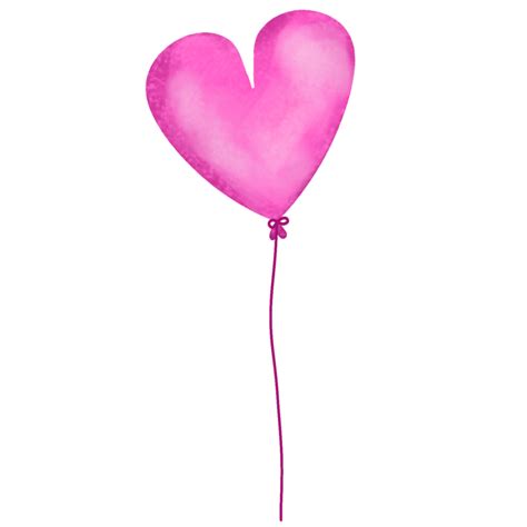 Heart Shape Balloon 29145570 PNG