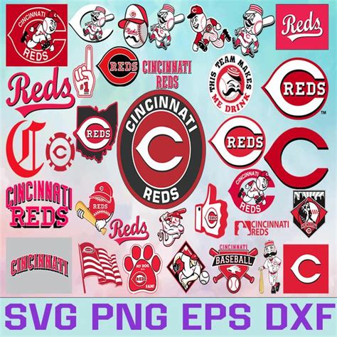 Cincinnati Reds Baseball Team Svg, Cincinnati Reds Svg,MLB T - Inspire ...