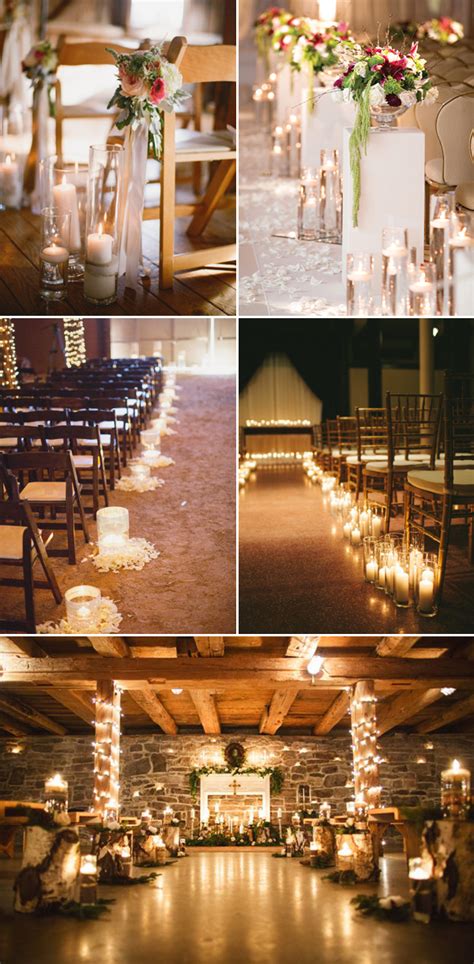 38 Chic and Romantic Ceremony Aisle Markers - Praise Wedding