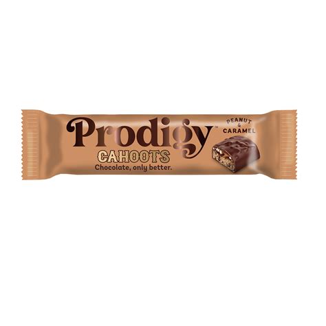 Prodigy Peanut & Caramel Cahoots Chocolate Bar - Delicious Ideas Food Group