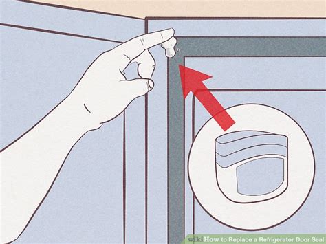 How to Replace a Refrigerator Door Seal: 15 Steps (with Pictures)