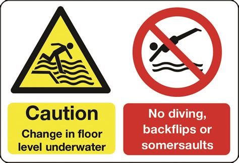 Water Safety Signs