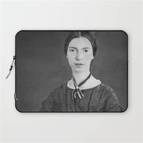 Emily Dickinson Portrait Laptop Sleeve by All Surfaces Design - Laptop Sleeve - 13" | Laptop ...