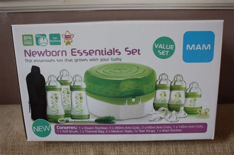 Baby Feeding Malaysia: MAM Newborn Essentials Bottles and Steriliser Set for ONLY RM300