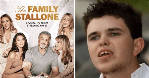 'The Family Stallone': Sylvester Stallone's autistic son Seargeoh ...