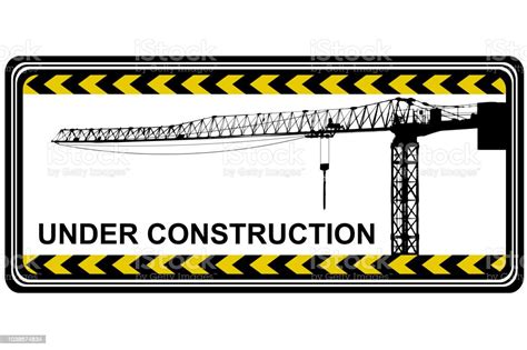 Under Construction Banner Stock Illustration - Download Image Now - Abstract, Architecture, Art ...