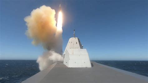 USS Zumwalt Conducts Live-Fire Missile Exercise - Naval News