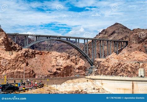 The Mike O`Callaghan - Pat Tillman Memorial Bridge Editorial Stock Photo - Image of colorado ...