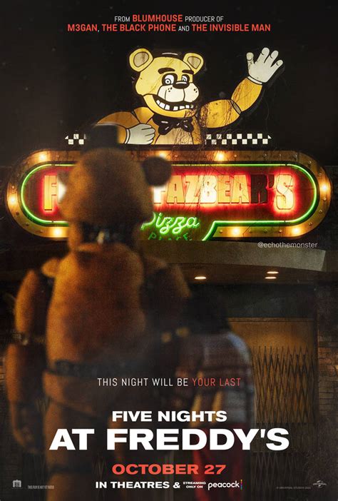 FNAF Movie Poster Concept (US) by echothemonster on DeviantArt