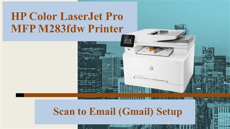 HP Color LaserJet Pro MFP M283fdw Set Up Scan To Email, 42% OFF