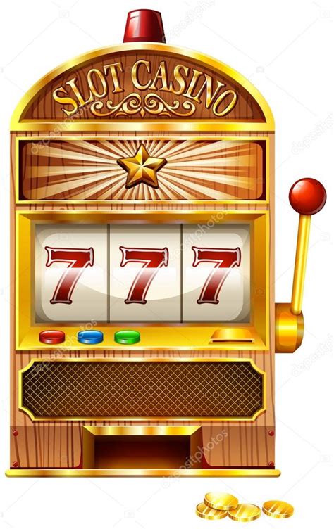 Clipart: lucky 7 | Slot machine with lucky seven — Stock Vector ...