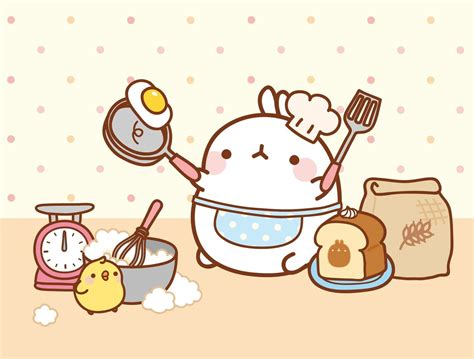 🔥 Download Molang The Cook Kawaii Drawings by @sward48 | Cook Wallpapers, Dane Cook Wallpapers ...