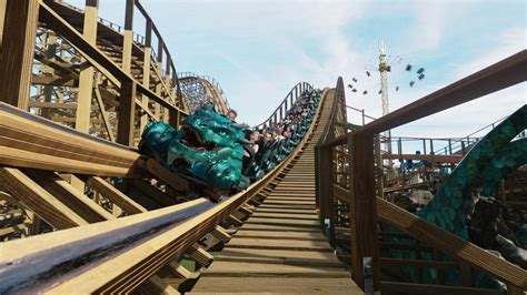 Leviathan roller coaster launches in New Atlantis at Sea World