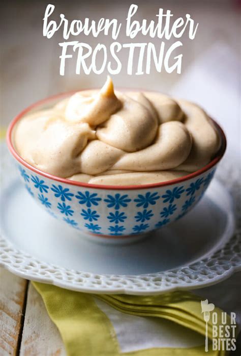 Brown Butter Frosting - Our Best Bites