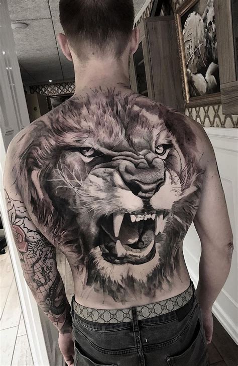 50 Eye-Catching Lion Tattoos That’ll Make You Want To Get Inked - KickAss Things | Lion head ...