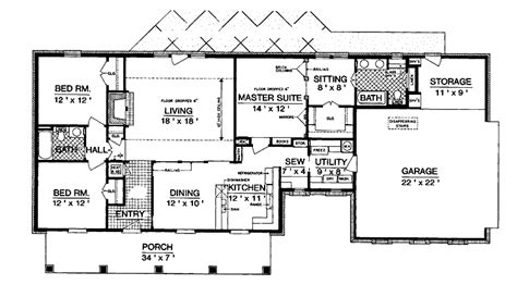 1600 Square Foot Ranch House Plans With Basement - Openbasement