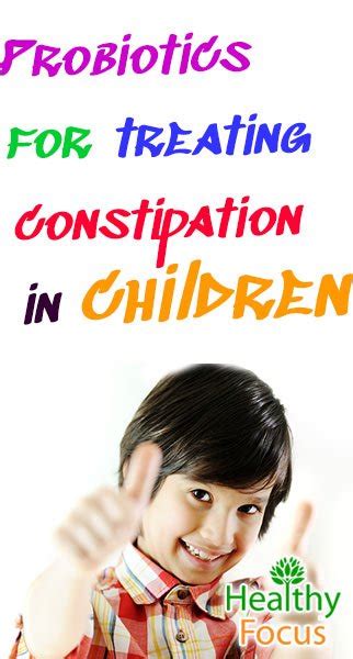 Evidence Based Probiotics for Constipation - Healthy Focus