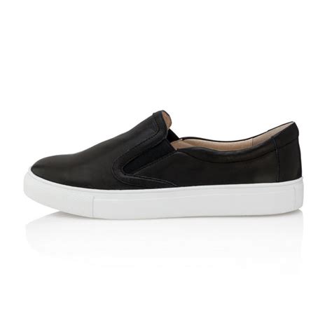 Joyce Slip-on Sneakers Jet Black for Women - Nene Shoes