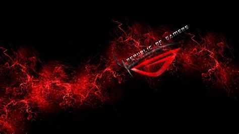 window, ASUS, Gamers, Video Games, PC Gaming, Black And Red Wallpapers HD / Desktop and Mobile ...