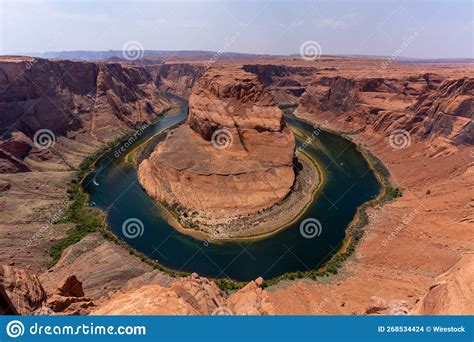 Horseshoe Bend Horseshoe-shaped Incised Meander of the Colorado River in Arizona, United States ...