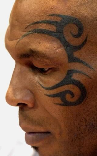 Mike Tyson’s Tattoo: what the…? « the story behind the faces